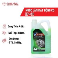 Dung dịch làm mát động cơ Xtrim Star XT-SG 4L màu xanh