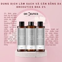 Dung dịch làm sạch và cân bằng da DrCeutics 2% BHA