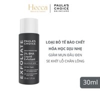 Dung dịch loại bỏ tế bào chết Paula's Choice Skin Perfecting 2% BHA Liquid Exfoliant 30ml