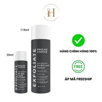 Dung Dịch Loại Bỏ Tế Bào Chết - Paula's Choice Skin Perfecting 2% BHA Liquid Exfoliant 30ml
