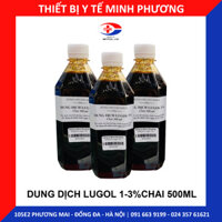 Dung dịch Lugol 1%, 3% chai 500ml