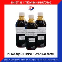 Dung dịch Lugol 1%, 3% chai 500ml