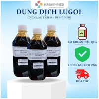 Dung dịch Lugol 1%, 3% chai 500ml