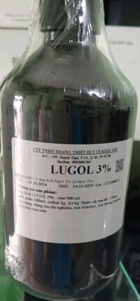 Dung dịch Lugol 3% 500ml