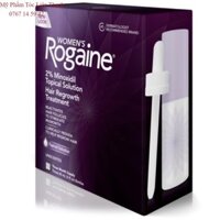 Dung dịch mọc tóc nữ Rogaine 2% Minoxidil Topical Solution 60ml *3chai(NEW-2024)
