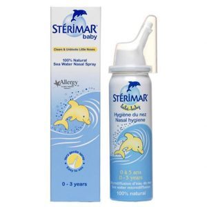 Dung dịch muối biển xịt mũi Sterimar Pháp 50ml