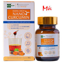 Dung dịch Nano Curcumin OIC 50ml, hỗ trợ bảo vệ và làm lành các tổn thương niêm mạc dạ dày