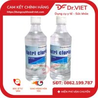 Dung Dịch Natri Clorid 0.9% Pharmedic Súc Miệng, Rửa Vết Thương Chai 500Ml [Chính hãng] – Vệ sinh răng, miệng, họng mỗi ngày, dung dịch được dùng ngoài rửa vết thương