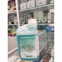 Dung dịch ngâm dụng cụ Hexanios G+R 1 lít
