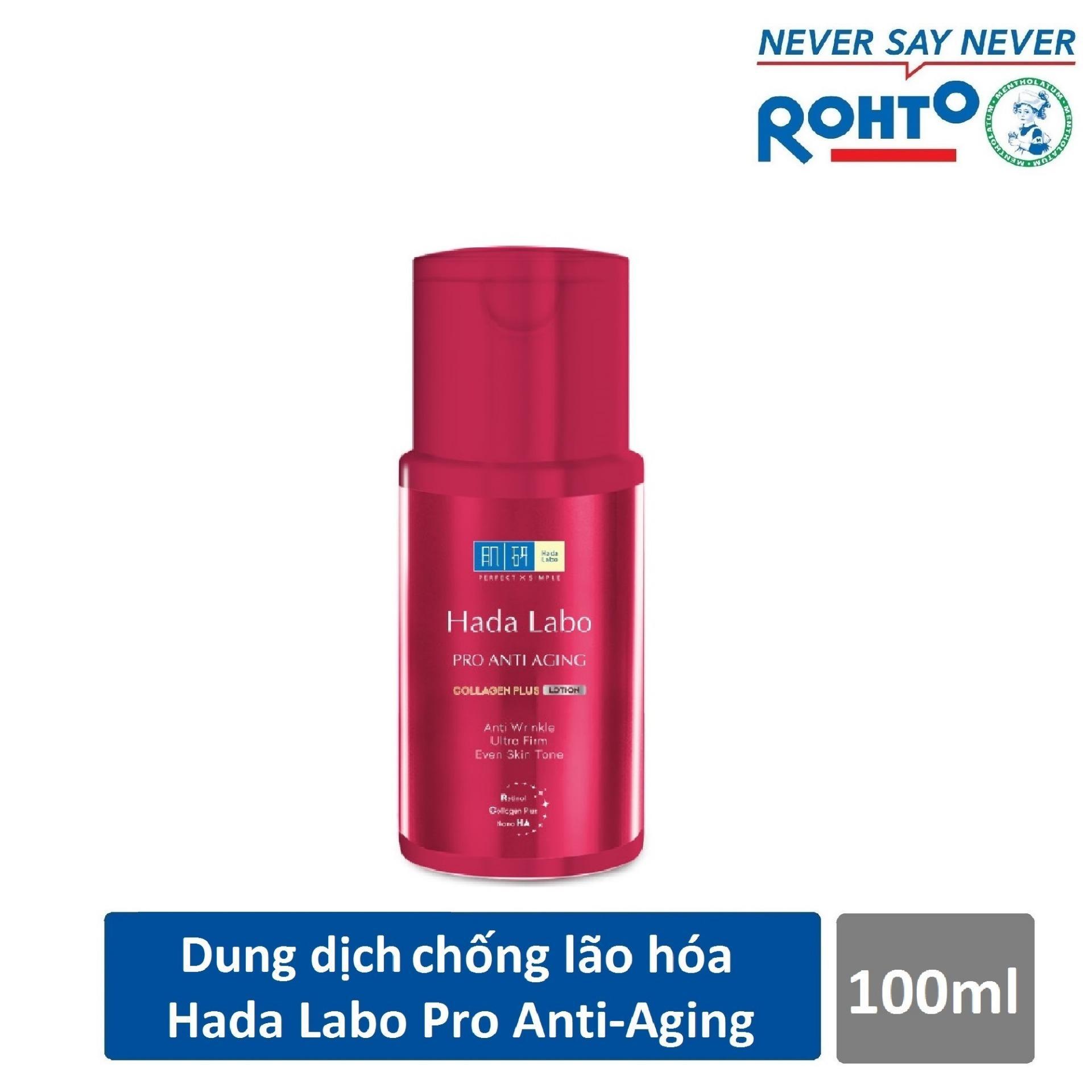 Dung dịch ngừa lão hóa HADA LABO Pro Anti Aging 100ml