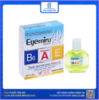 Dung dịch nhỏ mắt Eyemiru 40 EX phòng và trị các bệnh về mắt chai 15ml