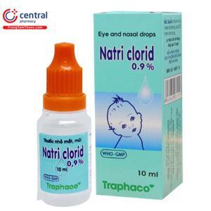 Dung Dịch Nhỏ Mắt, Mũi Natri clorid 0.9% Traphaco 10 ml