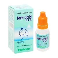 Dung dịch nhỏ mắt, nhỏ mũi NATRI CLORID