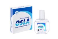 Dung dịch nhỏ mắt Osla rửa mắt, trị ngứa mắt, mỏi mắt, khô rát mắt lọ 15ml
