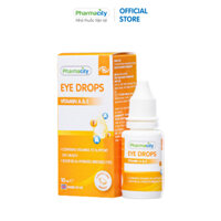 Dung dịch nhỏ mắt Pharmacity Eye Drops - Vitamin A &amp; E Chai 10ml Hộp