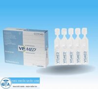 Dung dịch nhỏ mắt Vismed 0.18% trị khô mắt