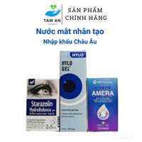 Dung Dịch Nước Nhỏ Mắt Lens, Nước Mắt Nhân Tạo Cho Kính Áp Tròng-Dưỡng Mắt, Dịu Mắt Giảm Khô Mỏi Mắt Không Chất Bảo Quản