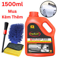 Dung Dịch Nước Rửa Xe Siêu Bóng Bọt Tuyết Pallas 1.5L