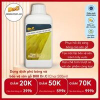 Dung dịch phủ bóng gỗ Dr.C, đồ gỗ nội thất B88, bảo vệ sàn, chống thấm ẩm, chống trơn trượt 500ml