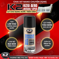 Dung Dịch Phủ Nano Chống Tụ Nước Kính Ô tô cao cấp K2 Vizio 200ml nhập khẩu Ba Lan