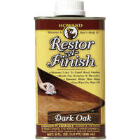 Dung dịch phục hồi màu và xóa vết xước đồ gỗ Restor-A-Finish, 236ml - Màu gỗ sồi đen Dark Oak