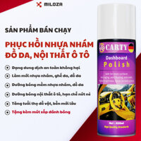 Dung Dịch Phục Hồi Nhựa Nhám - Phục Hồi Nhựa Nhám Ô Tô - Dưỡng Bóng Ghế Da Nội Thất Ô Tô - CARTY