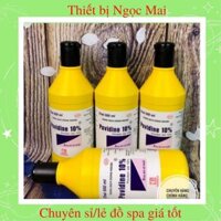 Dung dịch Povidine 10% Pharmedic sát trùng, sát khuẩn vết thương (500ml - cồn đỏ nắp đen)