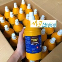 Dung Dịch povidone 500ml 10% Sát Trùng,sát khuẩn vết thương,Cồn đỏ Povidone PVP Iodine