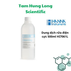 Dung dịch rửa điện cực Hanna HI7061L, chai 500ml