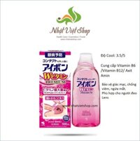 Dung Dịch Rửa Mắt Cấp Độ 3.5 Eyebon W Vitamin Kobayashi (500ml) - Hồng