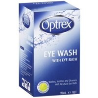 Dung Dịch Rửa Mắt Thư Giãn  Optrex Fresh Eyes Liquid Eye Wash Bath 110ml, 100% Bill Úc hoặc đền tiền