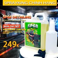 Dung Dịch Rửa Siêu Sạch SP68 SPRAYKINH mẫu mới 2024 cal 5Lít -Tặng Bình Xịt