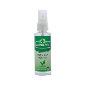 Dung dịch rửa tay Green Cross Liquid Hand Sanitizer Fresh 70ml