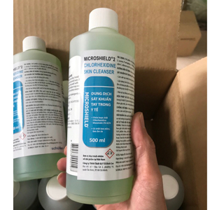 Dung dịch rửa tay phẫu thuật Microshield 2%