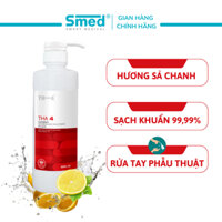 Dung dịch rửa tay, tắm sát khuẩn ngoại khoa THA 4 giúp diệt khuẩn toàn diện chai 500 ml