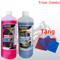 Dung Dịch Rửa Xe Không Chạm - Nước Rửa Xe Ô Tô, Xe Máy Ekokemika -  Bio 45 - 1L(hàng chính hãng) TẶNG KHĂN LAU ĐA NĂNG