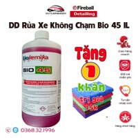 Dung Dịch Rửa Xe Không Chạm - Nước Rửa Xe Ô Tô, Xe Máy Ekokemika -  Bio 45 - 1L(hàng chính hãng) TẶNG KHĂN LAU ĐA NĂNG