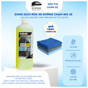 Dung dịch rửa xe không chạm Ekokemika Bio 25 - 1L