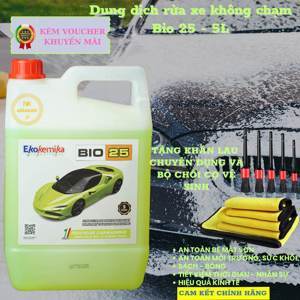 Dung dịch rửa xe không chạm Ekokemika Bio 25 - 5L