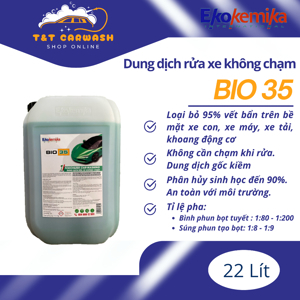 Dung dịch rửa xe không chạm Ekokemika BIO 35 - can 20L
