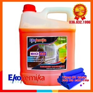Dung dịch rửa xe không chạm Ekokemika BIO 40 - can 5L