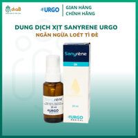 Dung dịch SANYRENE 20ML - Chai xịt chống loét, chống hăm tả, loét tì đè, trợt da, mất da (Urgo Pháp)