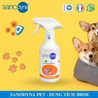 Dung dịch sát khuẩn cho thú cưng Sanodyna Pet [Dung tích 300ml]