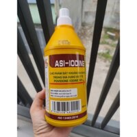 Dung Dịch Sát Khuẩn, Povidone Iodine 10% 500ml Cồn Đỏ- Cồn Vàng Chuẩn Y tế.