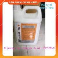 Dung dịch sát khuẩn tay nhanh Asirub can 5 lít (dùng trong bệnh viện)