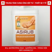 Dung dịch sát khuẩn tay nhanh Asirub can 5 lít