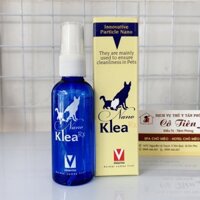 Dung dịch sát trùng NANO KLEA Rx - GIÚP MAU LÀNH VẾT THƯƠNG CHO CHÓ MÈO