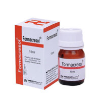 DUNG DỊCH SÁT TRÙNG ỐNG TUỶ TF FORMACRESOL 15ML