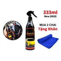 Dung dịch siêu bóng xe Pallas Carnauba Spray Polish Wax 333ml mẫu mới 2022