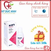 Dung dịch súc miệng Kin Gingival ngừa viêm nướu, sâu răng chai 250ml